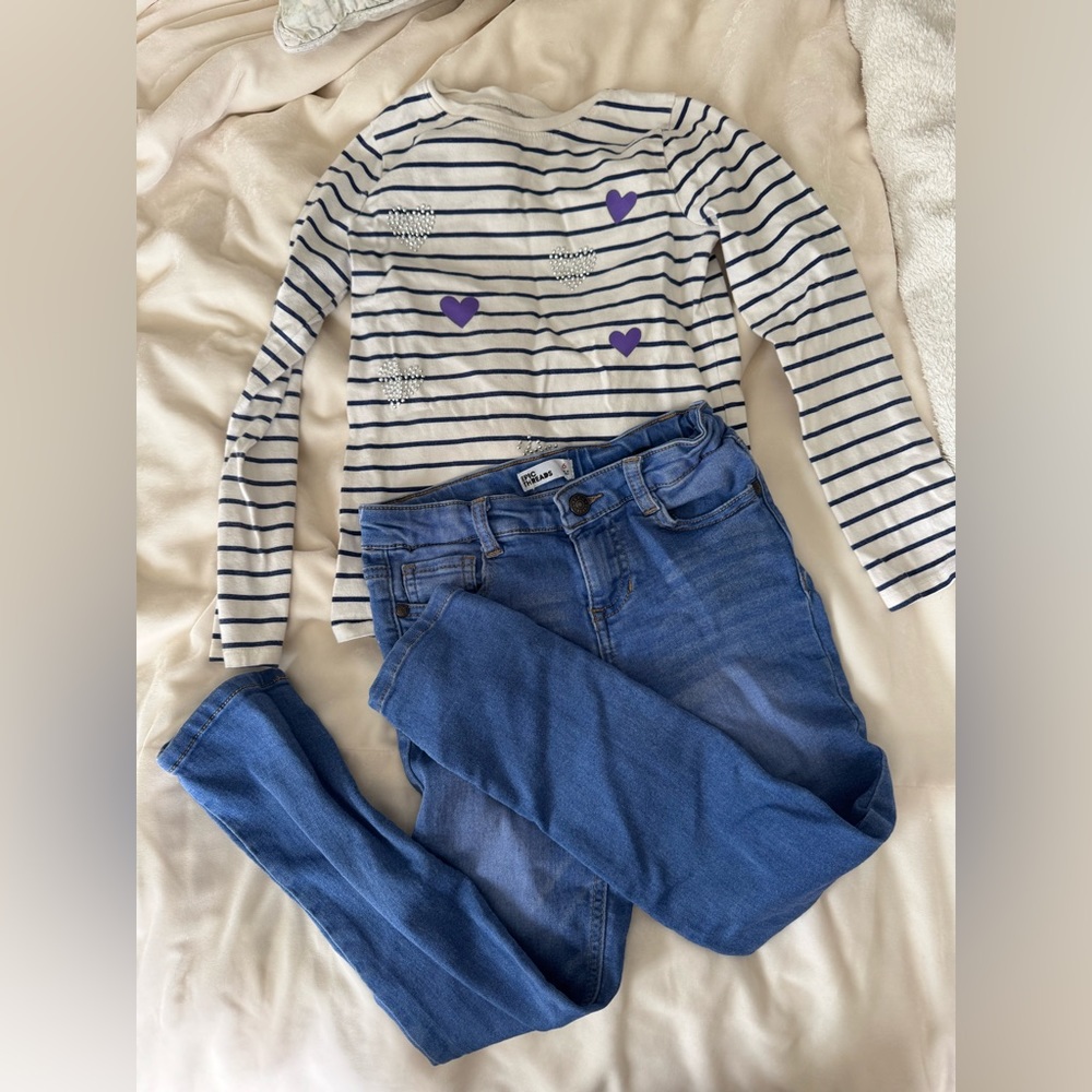 Epic Threads and Jumping Beans Heart outfit
